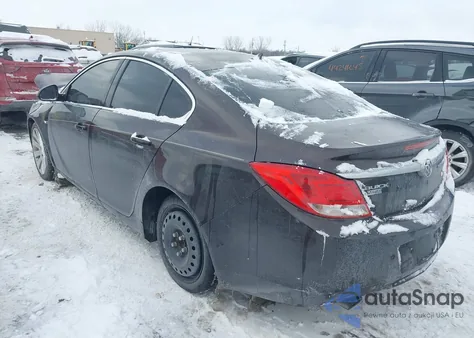 2011 Buick Regal Cxl Turbo Russelsheim from USA, damaged, VIN W04G05GVXB1108940